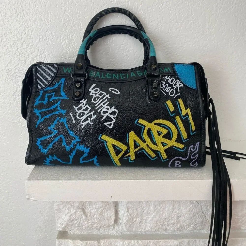 Balenciaga city graffiti bag - Picture 7 of 17